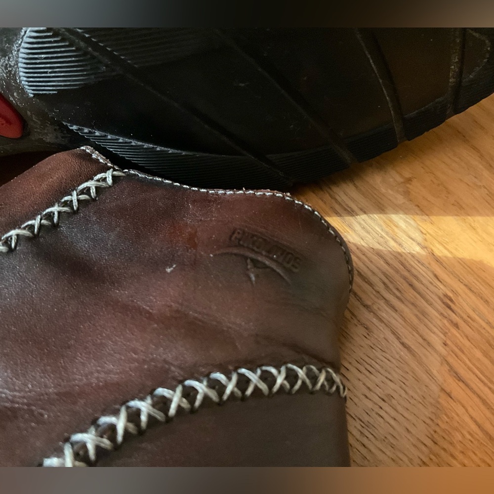 Pikolinos Leather Stitched Ankle Boots - Picture 9 of 12